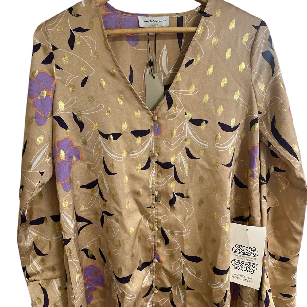 Never Fully Dressed Evie L/S Blouse NWT size 2
